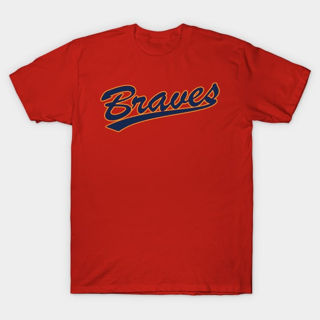 Braves T-Shirt by Nagorniak